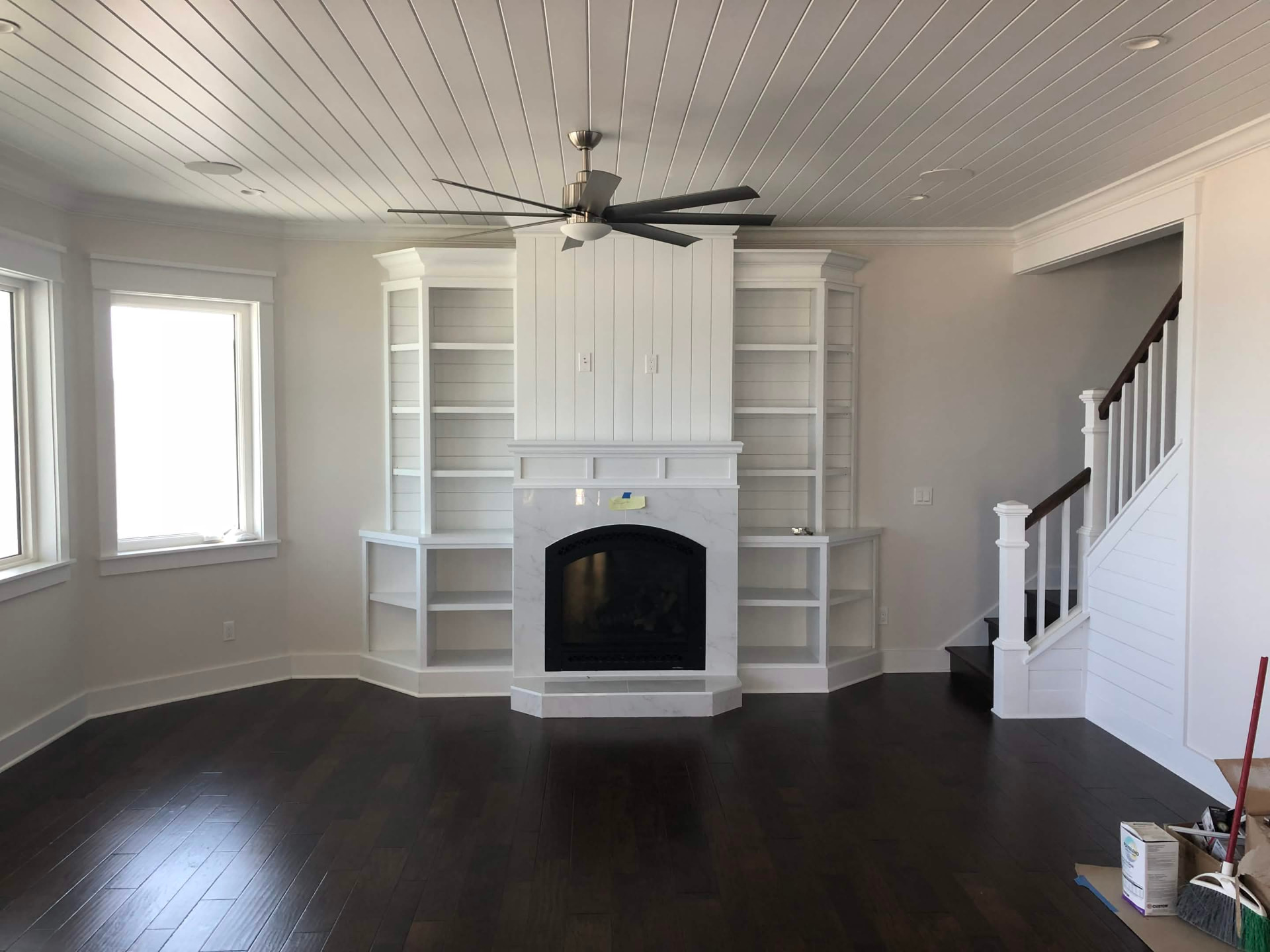 Fireplace Built-Ins — Custom Build