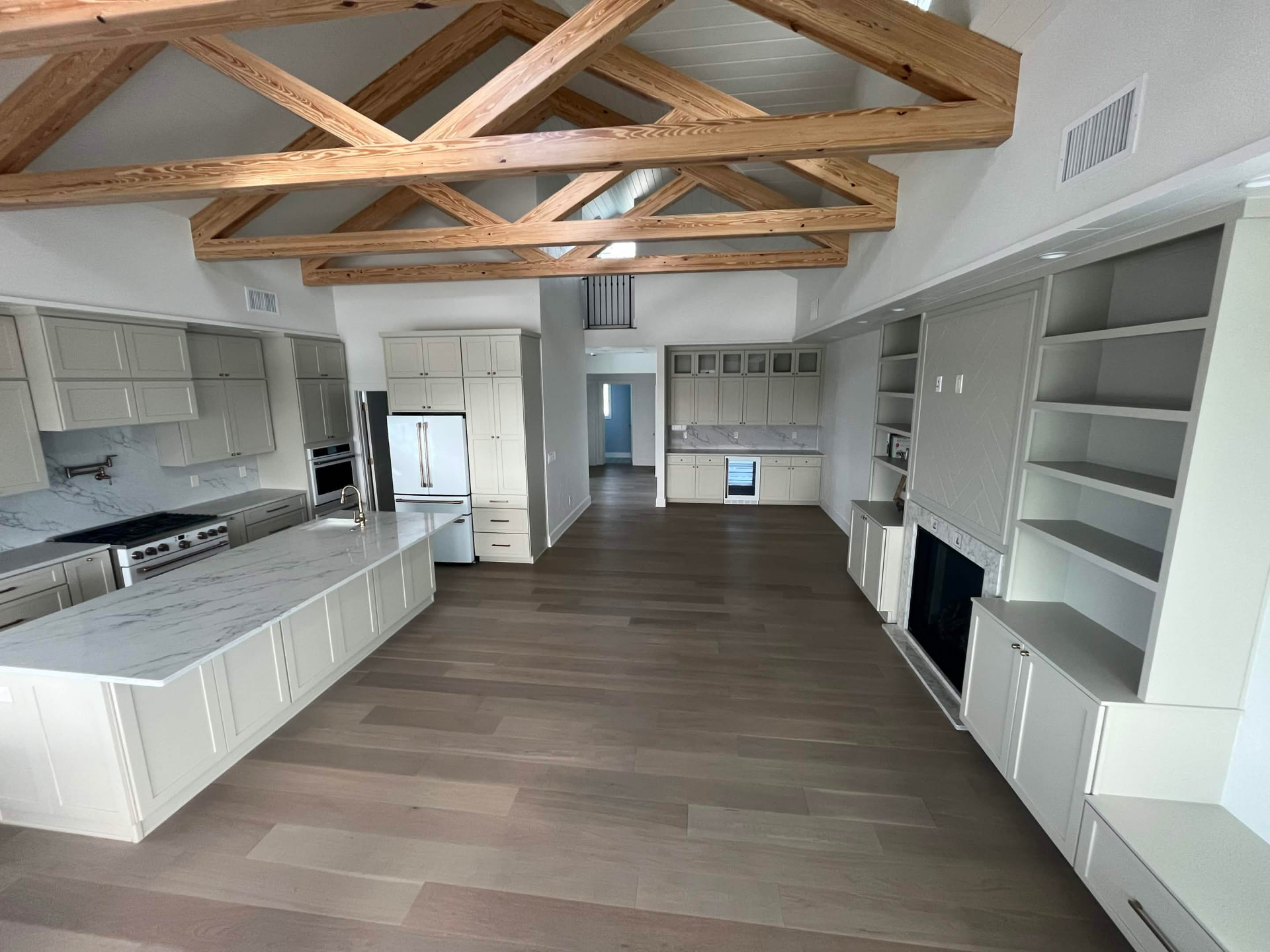 Kitchen, Bar & Fireplace Built-Ins — Custom Build