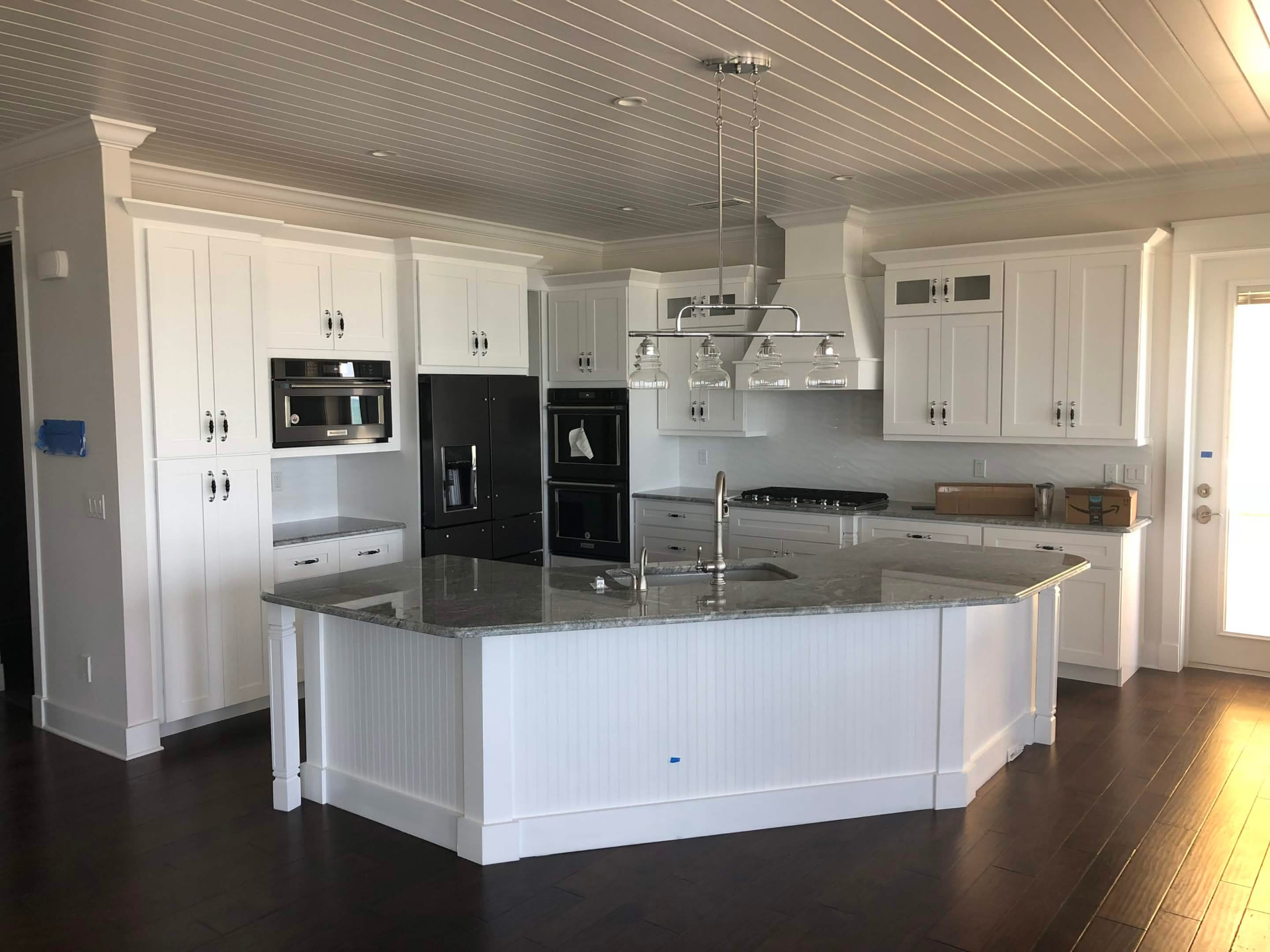 Coastal White Kitchen — Custom Build